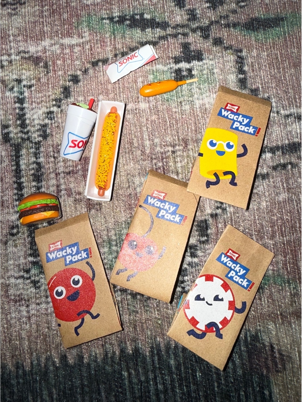 Mini brands mini sonic lot of items SONIC fast food dolls